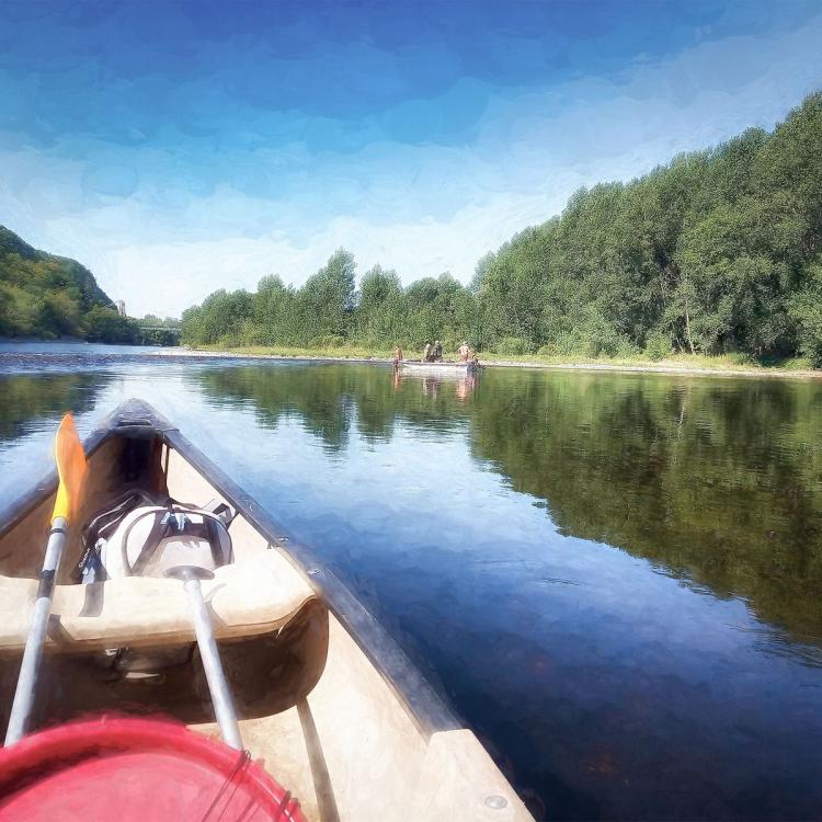 Balade en canoë